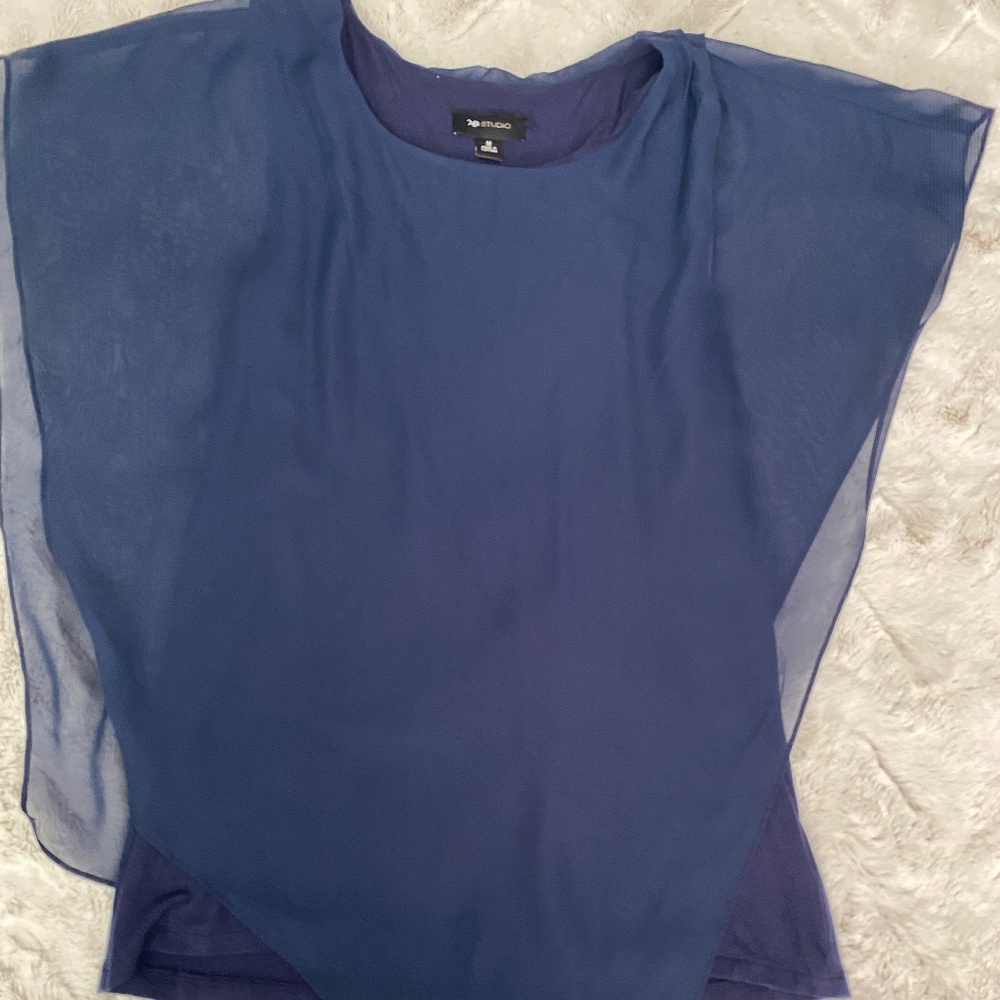 Blouse - Navy Blue